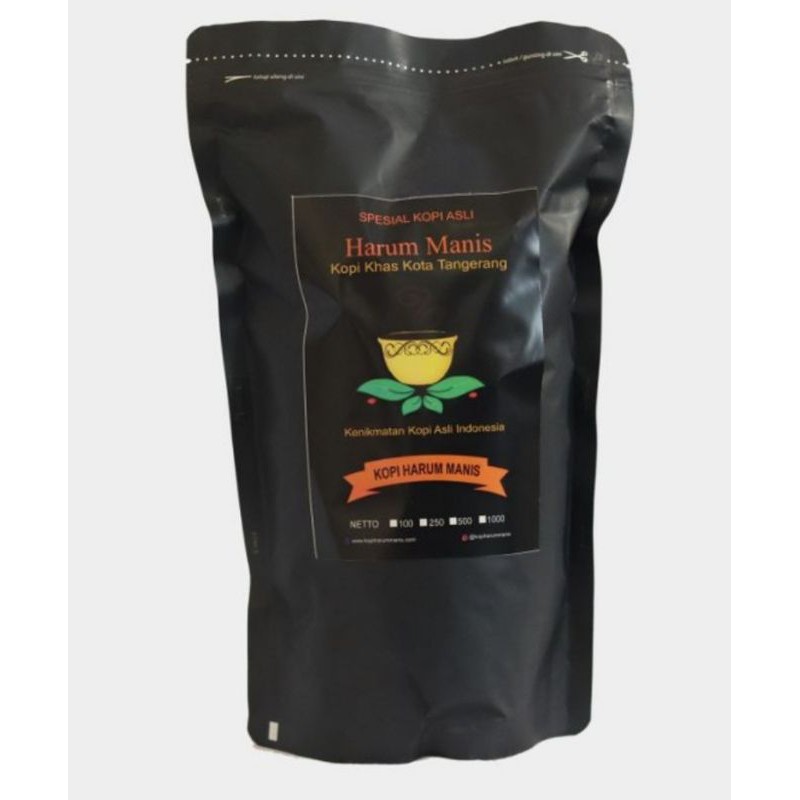 

Biji Kopi Robusta Harum Manis 500gr