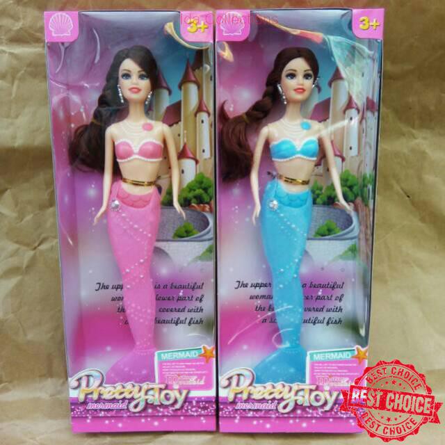 Edukatif Toys Anak | Mainan Boneka Mermaid Putri Duyung Not Barbie