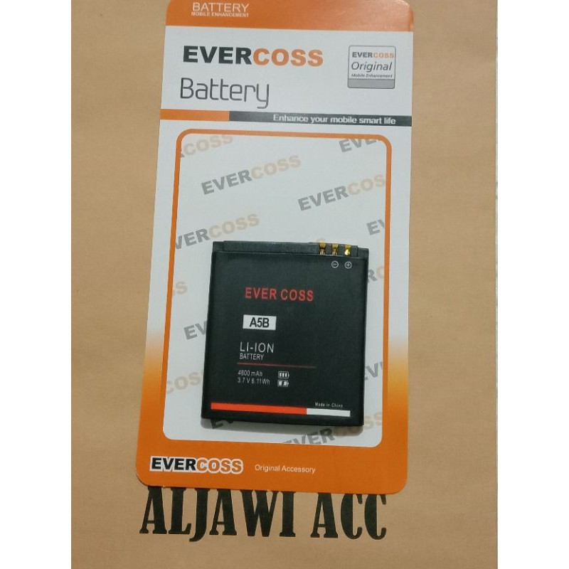 Baterai Bt Batre Battery Evercoss Cross A5B Original Battery Hp