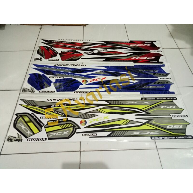 STRIPING/STICKER PCX 150 THAILAND VARIASI