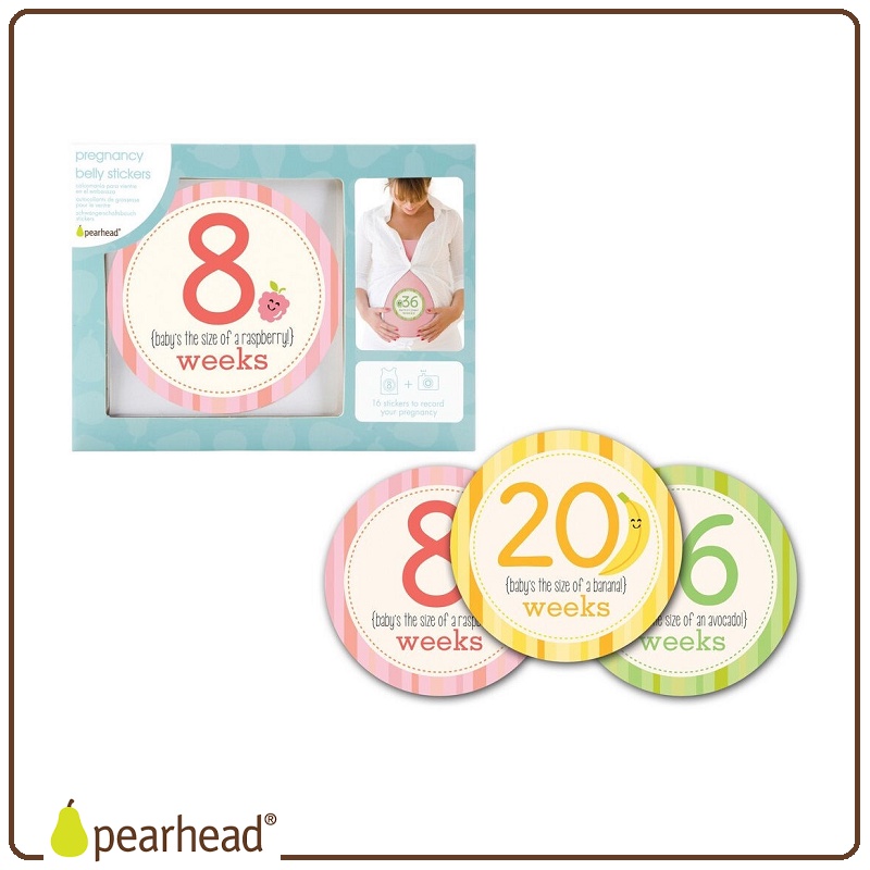 Pearhead Mommy Belly Stickers