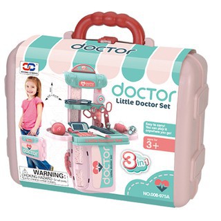 3in1 Mainan Dokter Koper Playset 008-975