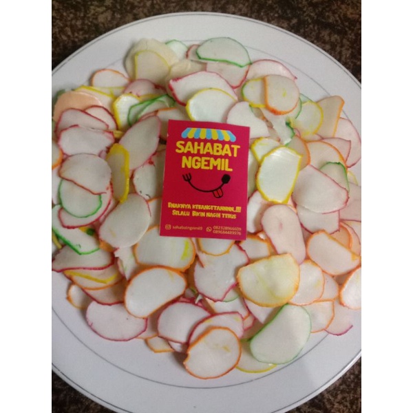 

Kerupuk Bawang Enak warna - warni