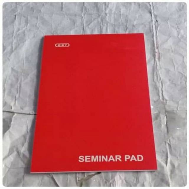

Seminar pad kiky ukuran A5 (15x20 cm)