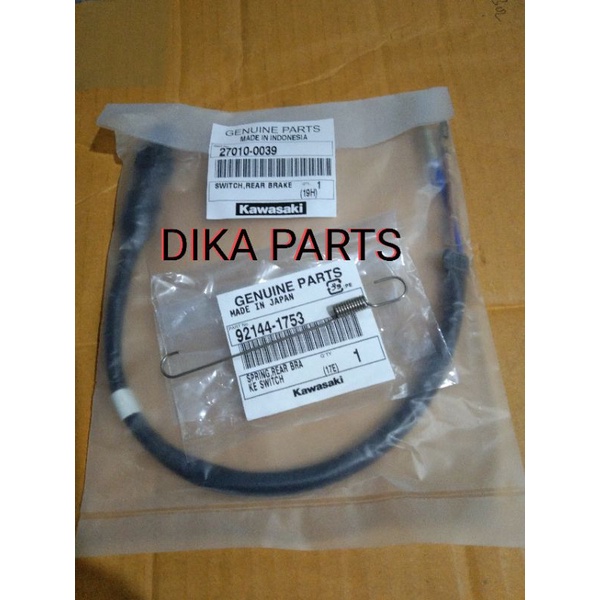 Switch rem belakang+ per switch rem Belakang Kawasaki Zx130 original kawasaki