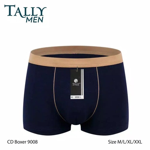 Celana Dalam Boxer Pria Tally 9008 ORI % / CD Kolor Cowok