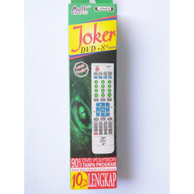 REMOT REMOTE DVD MULTI UNIVERSAL JOKER
