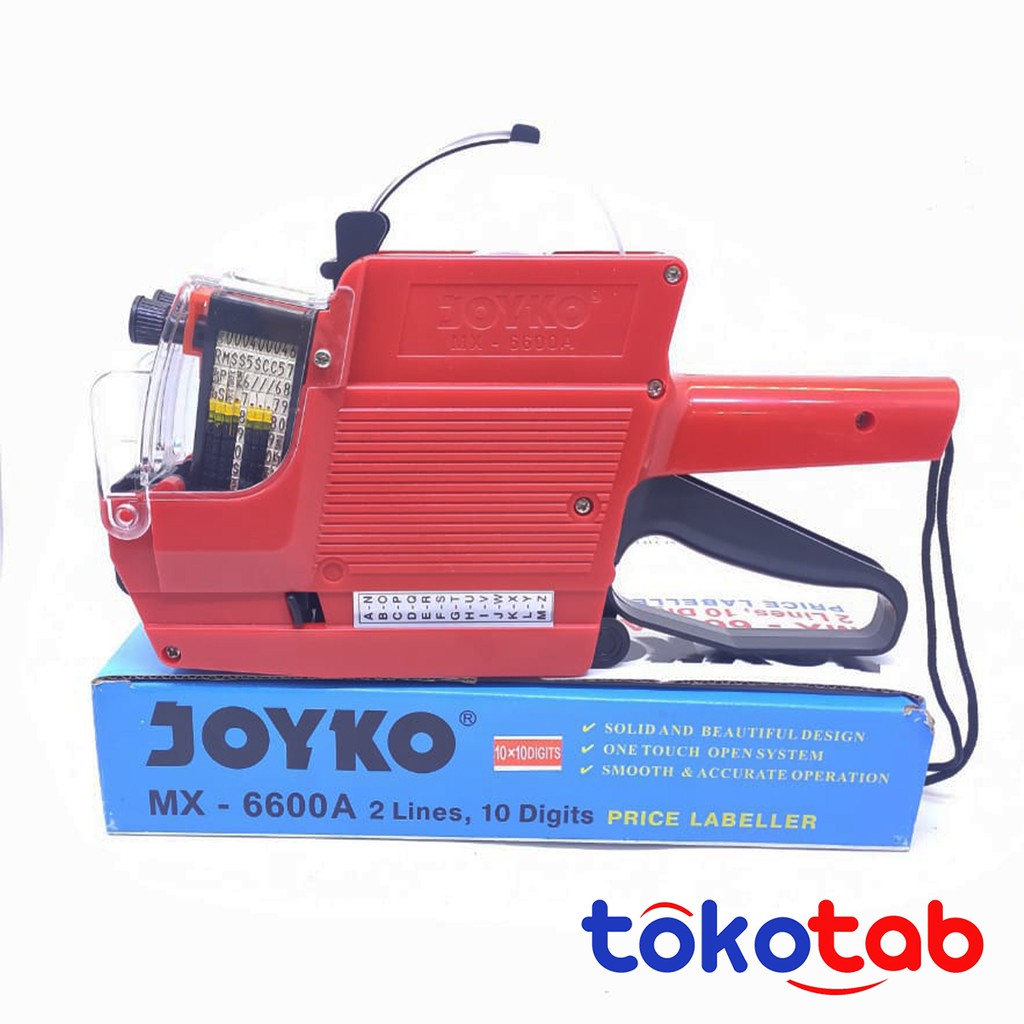 

Labeller / Alat Label Harga Joyko MX-6600A / 10 Digits