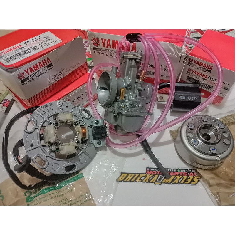 YZ IGNITION PENGAPIAN SET YZ125 YZ 125 GARPUTALA 4SS MORIC JAPAN ORIGINAL