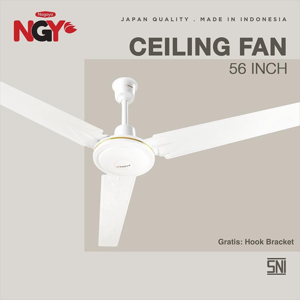 Kipas Angin Plafon NAGOYA (Ceiling Fan) 56&quot; - Baling Besi - NG56CF