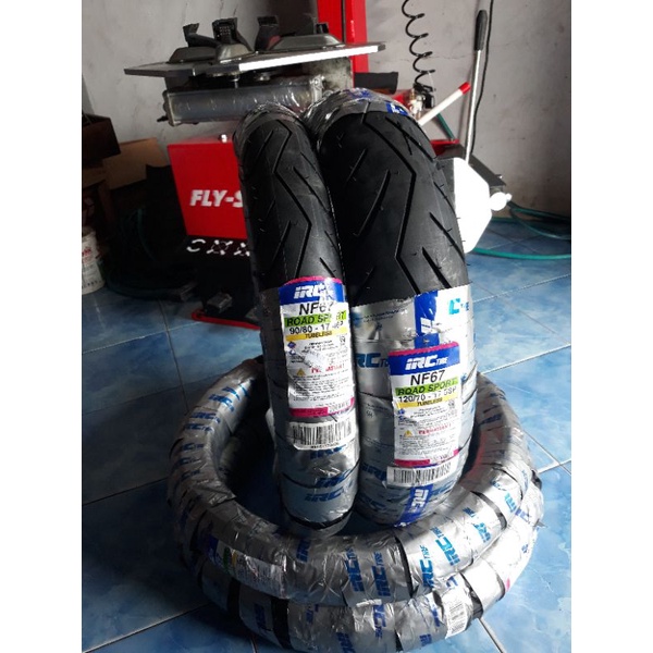 PAKET SET BAN VIXION IRC Depan Belakang, New Vixion, Vixion Advance,,Bison dll