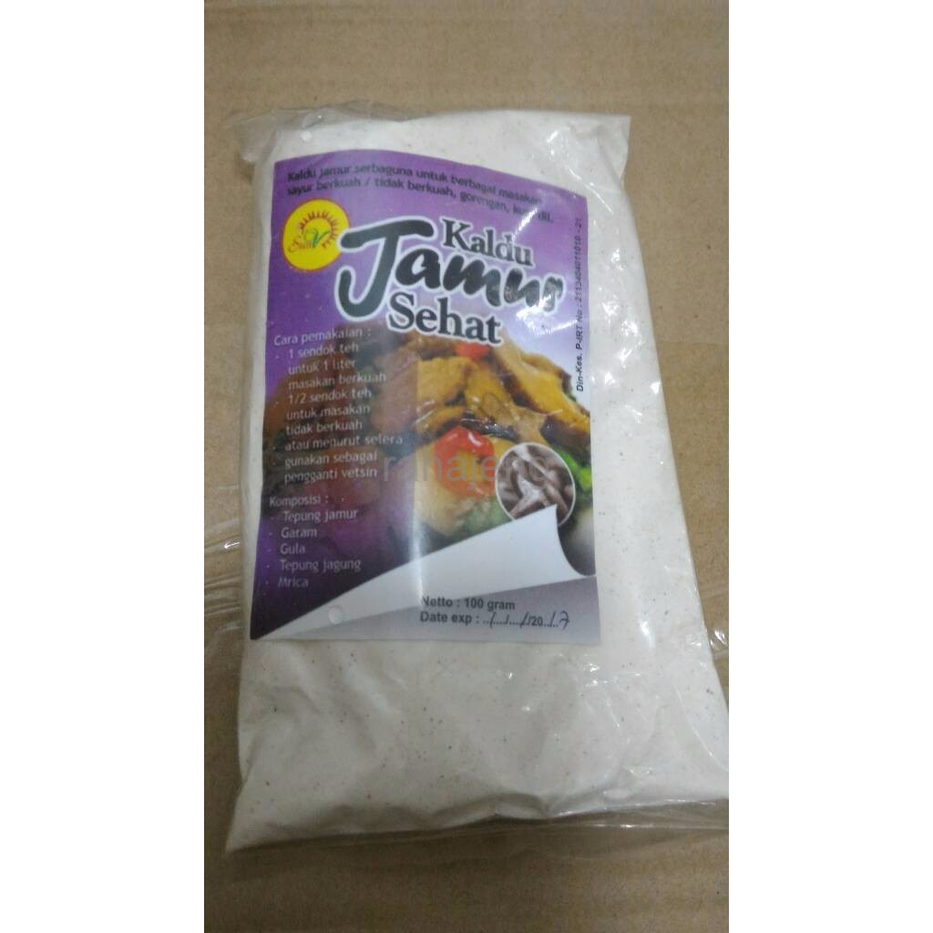 

Kaldu Jamur sehat (bahan alami - non MSG)