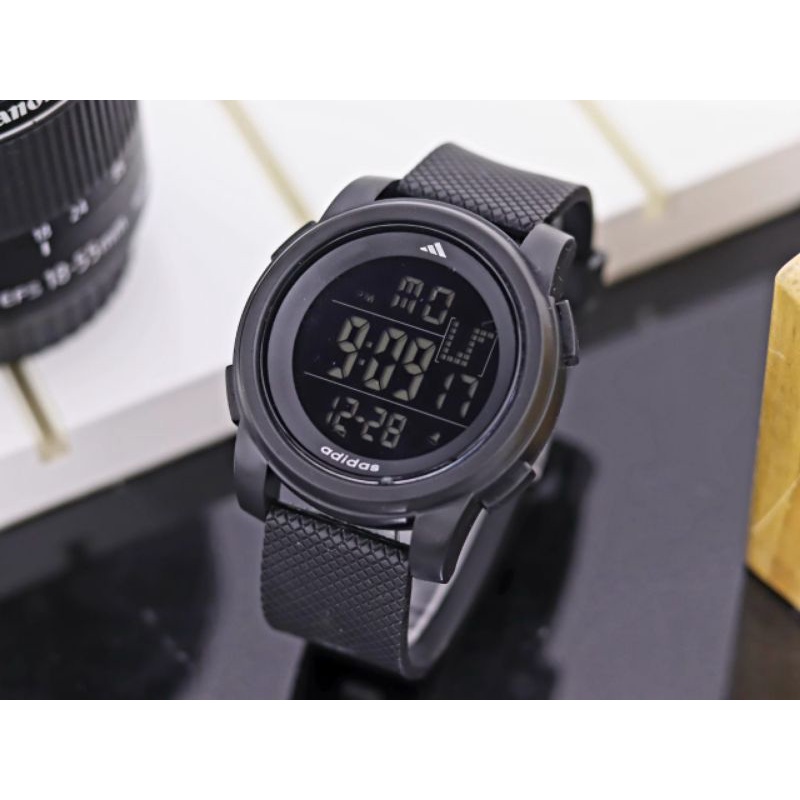 (BEST SELLER) JAM TANGAN SPORT PRIA ADIDAS 3303K DIGITAL FREE BOX & BATERAI