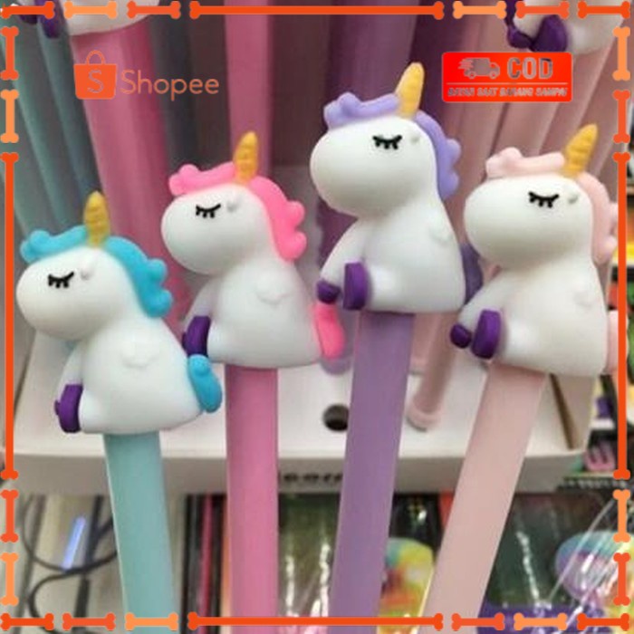 

BALLPOIN PENA BOLPEN UNICORN LUCU UNIK / PULLPEN KARAKTER BPKL-03