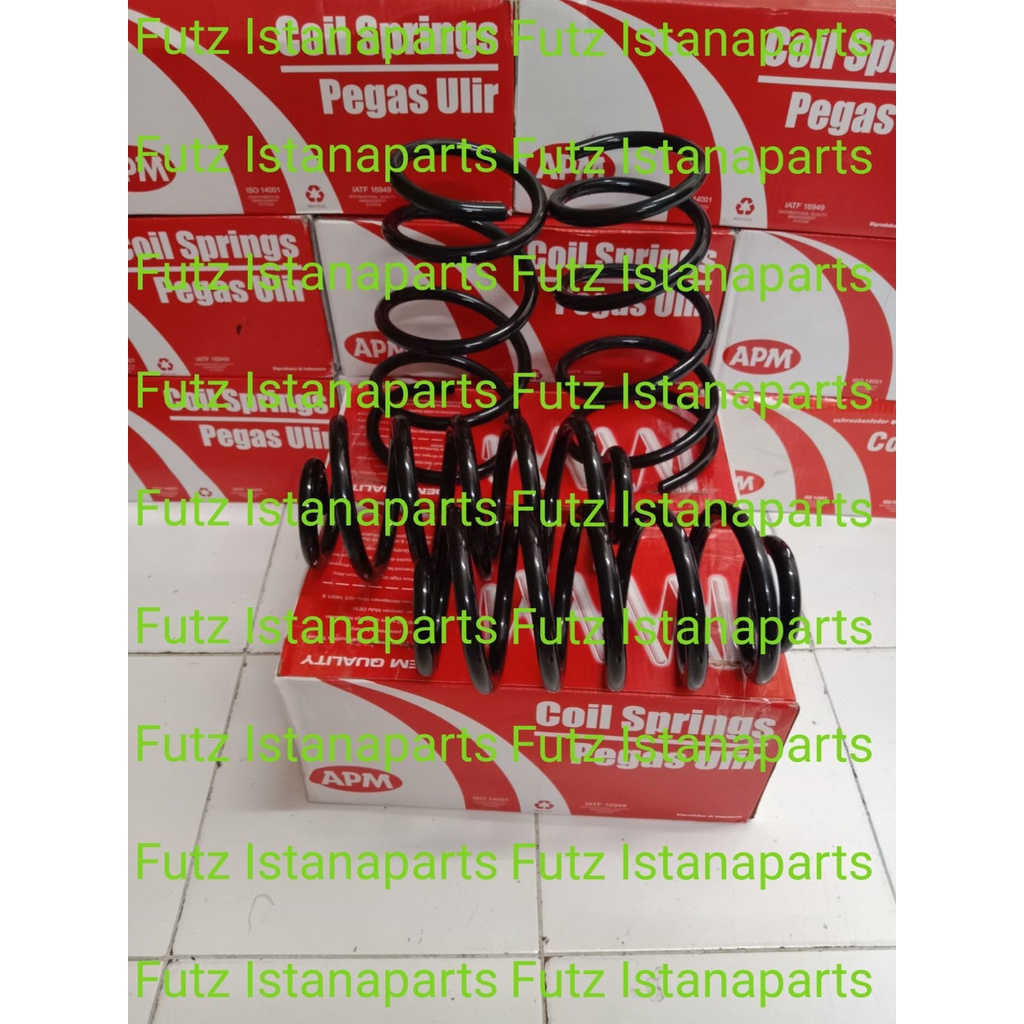 PAKET PER KEONG / COILSPRING APM SUZUKI ESCUDO 2.0 DEPAN BELAKANG ORIGINAL ASLI 4PCS