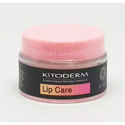 Kitoderm Lip Care POT (5GR) Original / Pelembab Bibir Kemasaan POT BPOM Aman