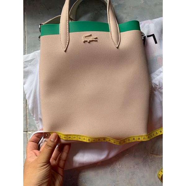 TAS LACOSTE ANNA WOMEN SHOULDER BAG PINK