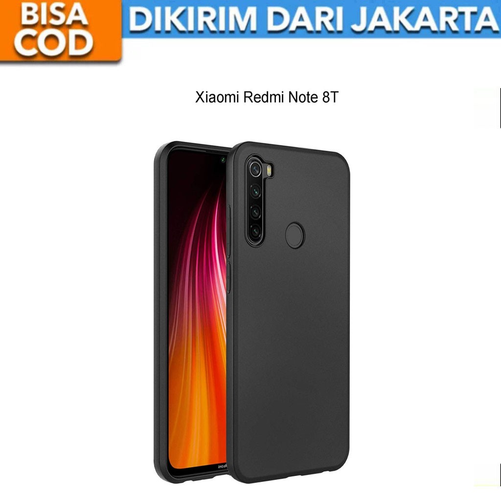 SoftCase Black Matte for Xiaomi Redmi Note 8T