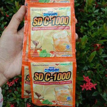 SEGAR DINGIN ORANGE / SD C-1000 1 RENCENG