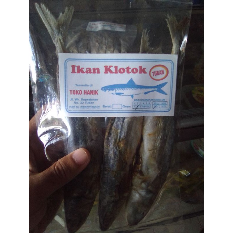 

Ikan Klotok Besar Kering