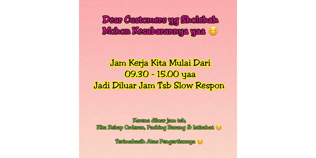 Toko Online Griya Zahidah  Shopee Indonesia