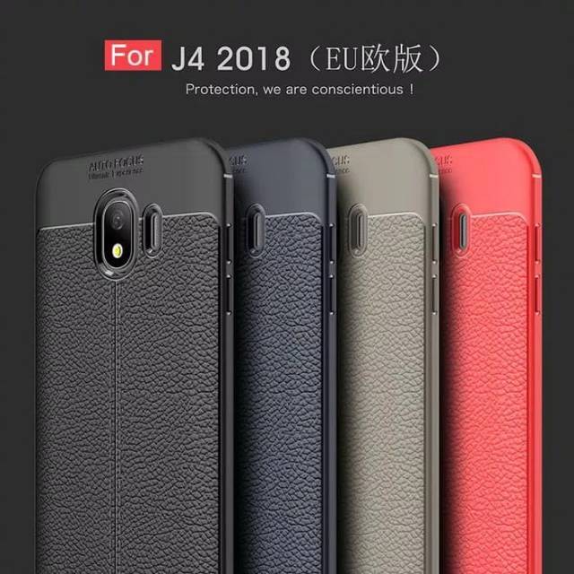 LEATHER CASE AUTO FOCUS SAMSUNG J4 / J4 Plus /J6 / J6 Plus / J8 2018