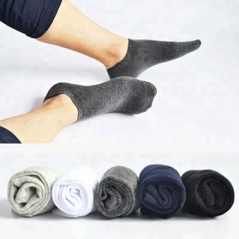 Kaos kaki pendek matakaki warna polos / Ankle socks pria wanita dewasa unisex