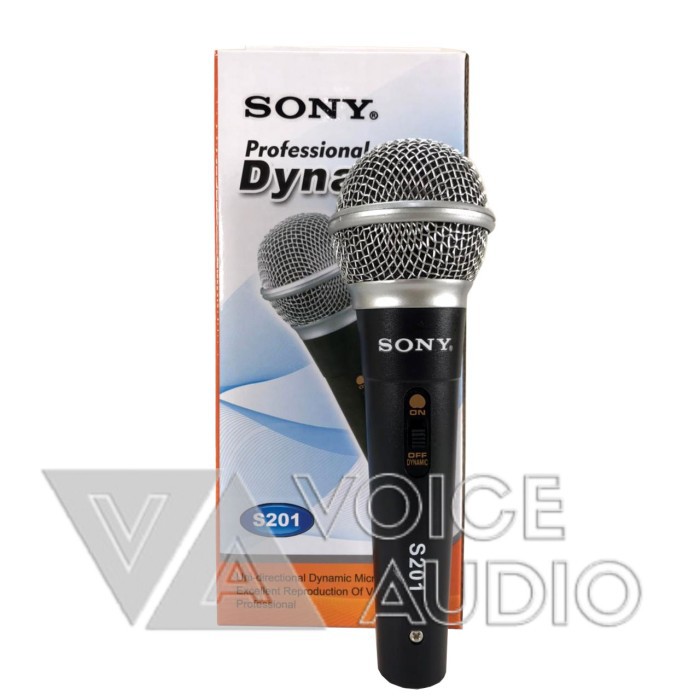 Mic kabel SONY S 201 Wired Microphone S201 Karaoke Pidato MC