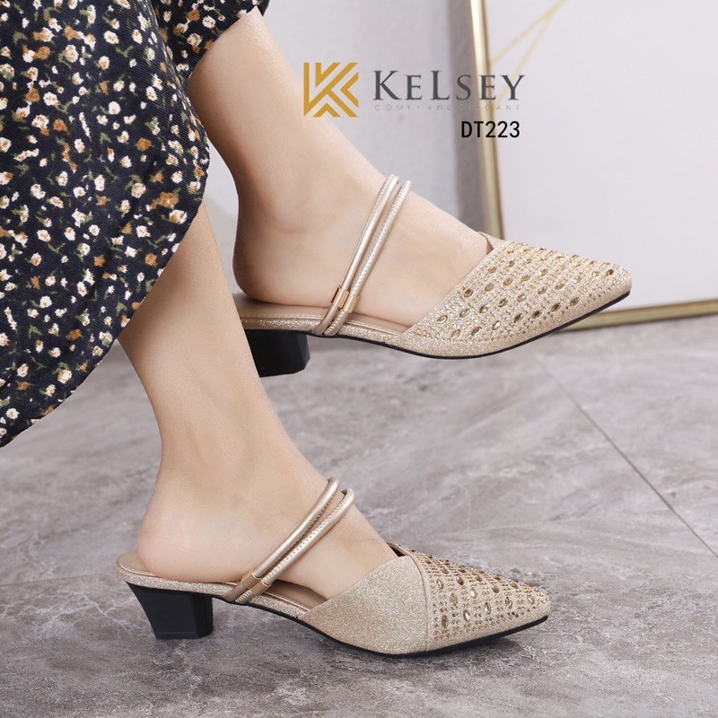 Kelsey Sepatu Heels 5cm Wanita DT223 Sepatu Hak Tahu