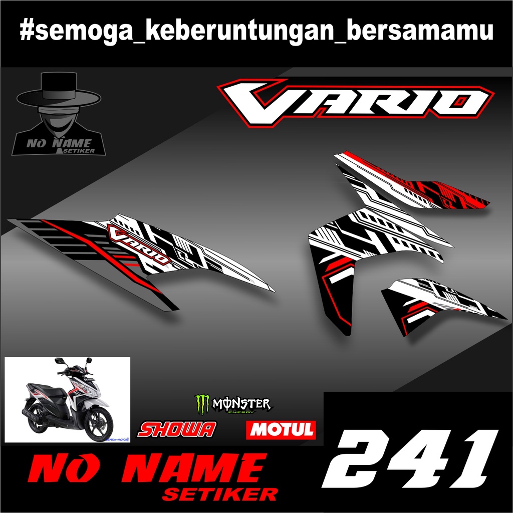 stiker striping Vario 110 Techno Tekno (241) Lis Variasi