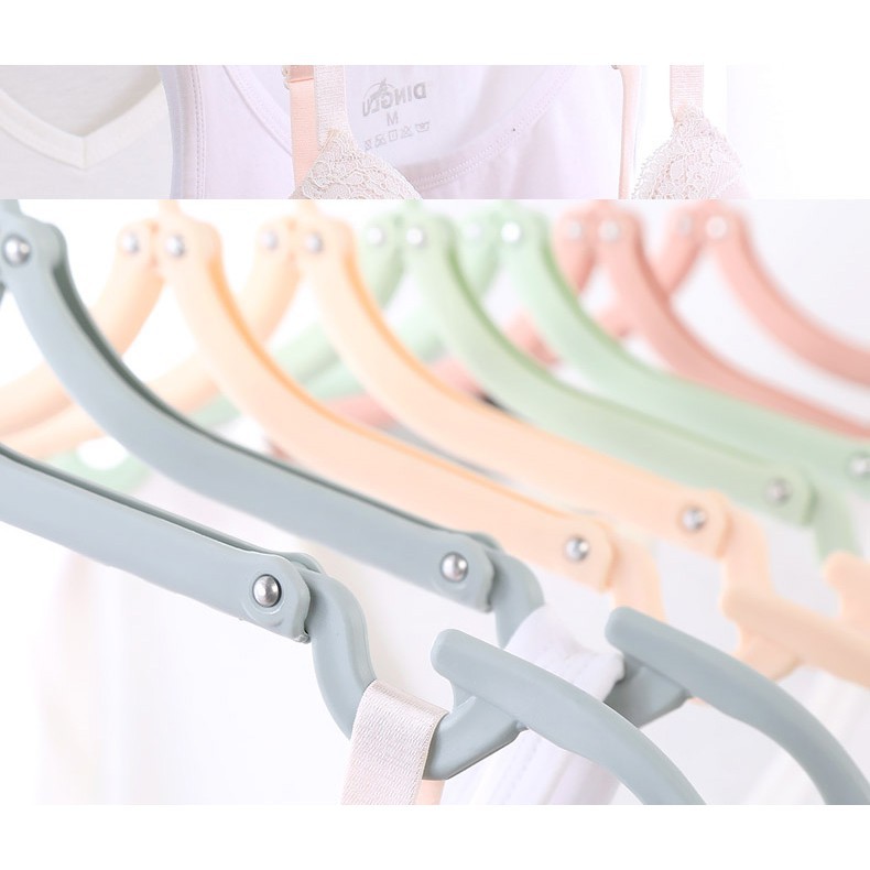 DD108 COD Gantungan Hanger Lipat Portable Travel Murah Hanger Baju Pakaian Import SerbaGuna