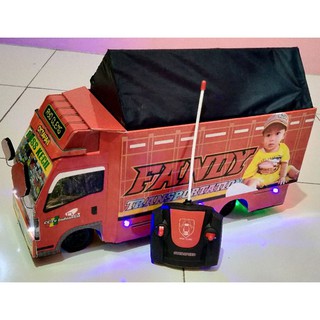  Truk  Remot  Miniatur Mobil  Oleng Besar  Truck Canter Jumbo 