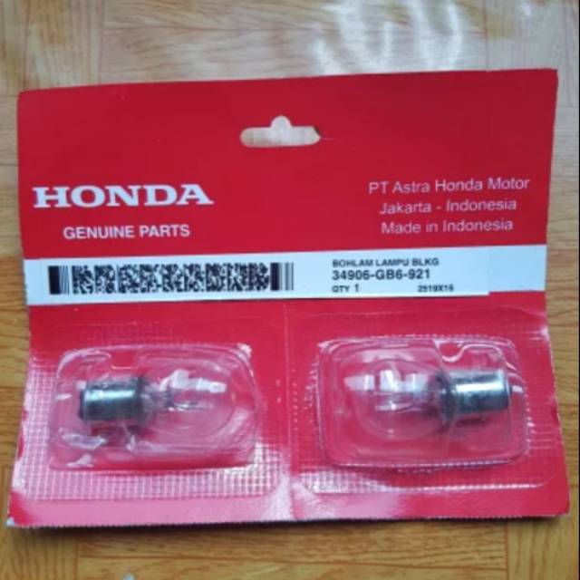  Lampu  Bohlam  Belakang  Ori Honda Beat Vario Scoopy Spacy 