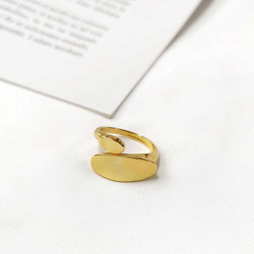 Mxbeauty Cincin Jari Trendi Minimalis Cincin Jempol Knuckle Rings Tidak Teratur Geometris Aksesoris Fashion