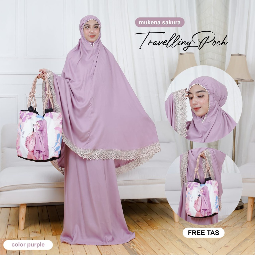 COD Mukena dewasa mukena bordir mukena jumbo mukena mewah mukena set tas mukena sakura baru 2021