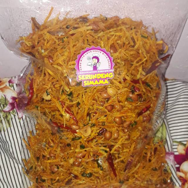 

Serundeng ubi isi 250gr