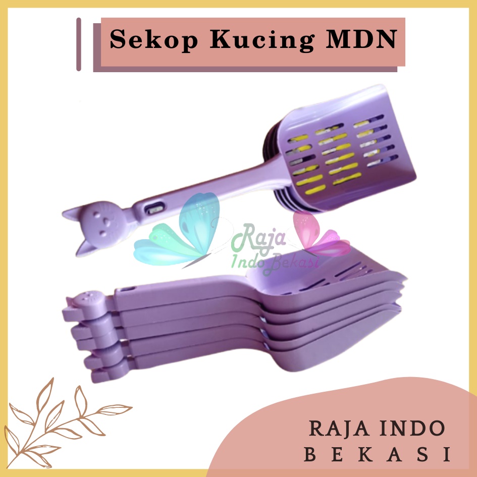 Sekop Kucing MDN Serokan Pasir Hewan Peliharaan Kucing Anjing Kelinci Burung Sugar Glider Sekop Scoop Litter Serokan Pup Kandang Hewan Peliharaan Sekop Kotoran Kucing Kitty 26 cm | Cat Litter Scoop Hello | Serokan Pasir Kucing Lucu