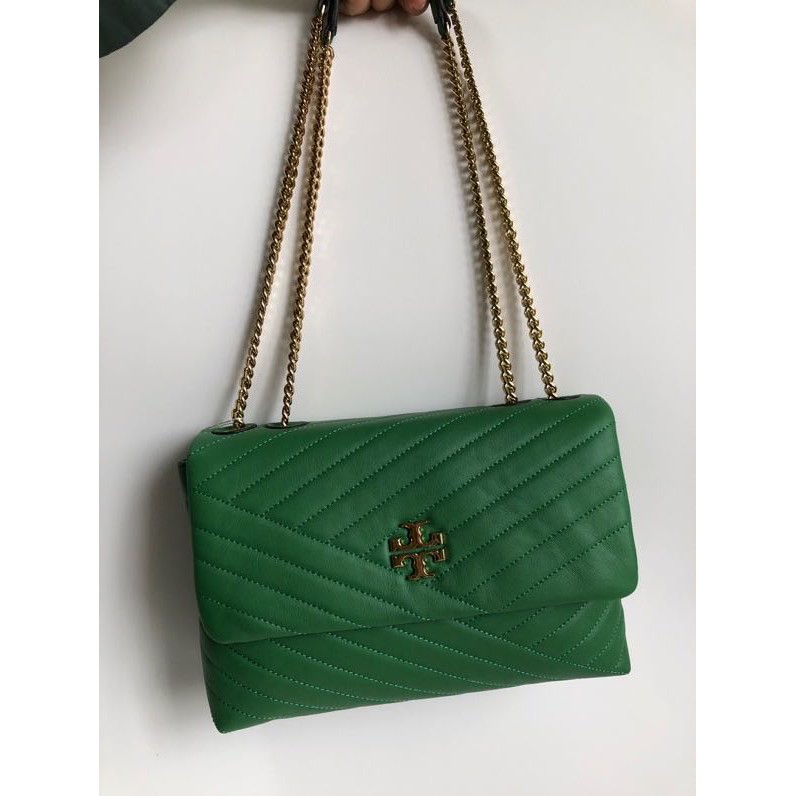 tory burch green bag