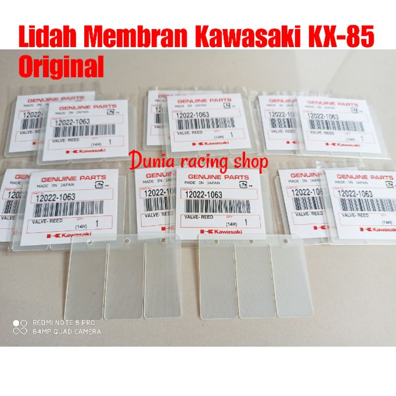 Lidah Membran Kawasaki KX85 KX 85 Sepasang 2pcs Original Thailand