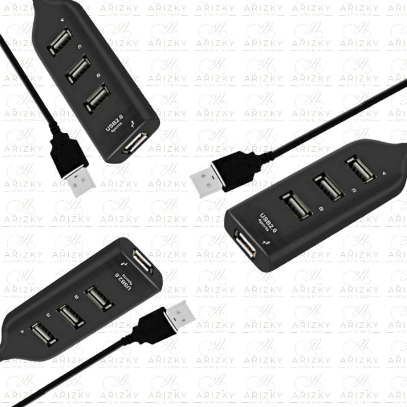 Usb Hub 4 Port Untuk PC Atau Laptop Harga Murah