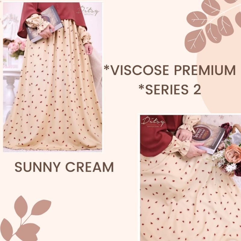 Ditsy SUNNY CREAM XS