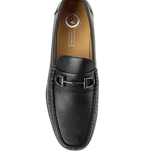 [MIJ] Cavallero Zeplin Synthetic Leather Black - Loafers Pria ✅
