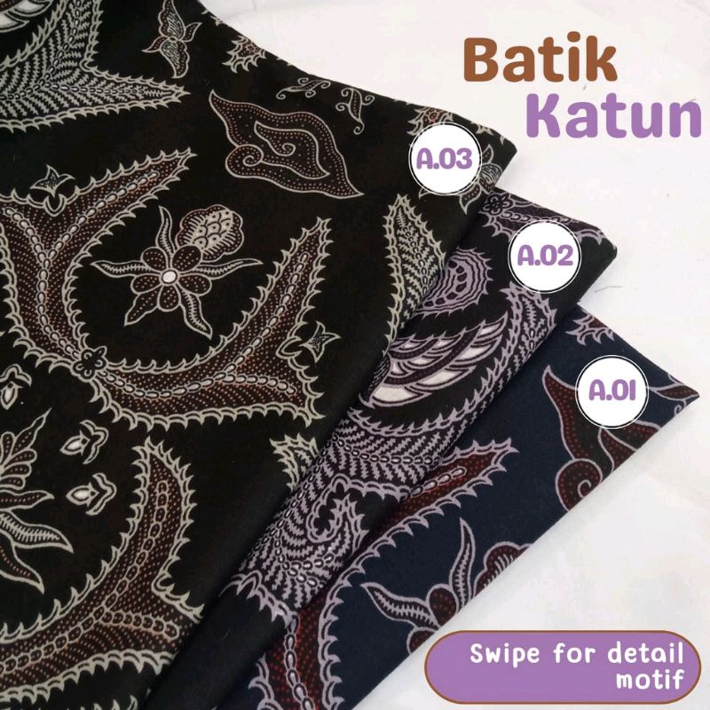 KAIN BATIK BSY FOIL batik halus bawahan kebaya ( HARGA TERTERA PER 0,5 METER )