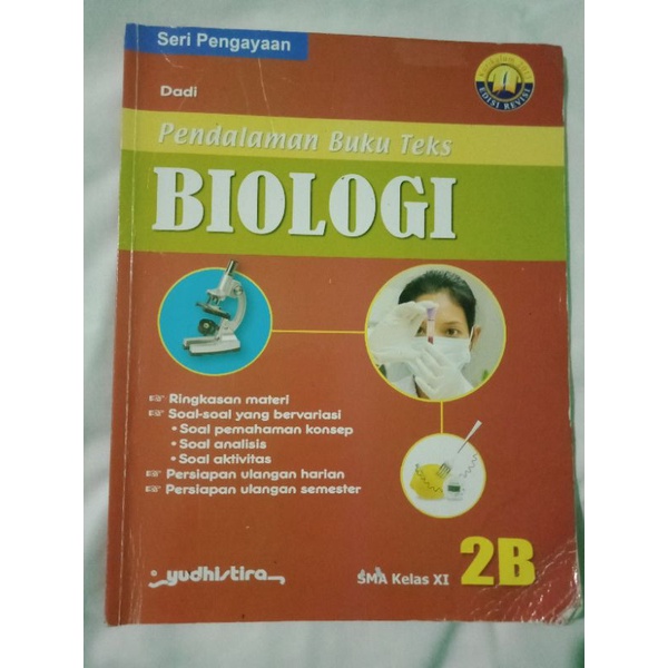 

Preloved Pendalaman Buku Teks Biologi Kelas 11 2B