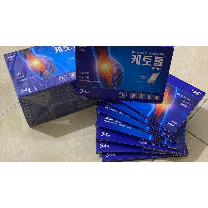 Terlaris Koyo KETOTOP Plaster Patch Korea Berkualitas