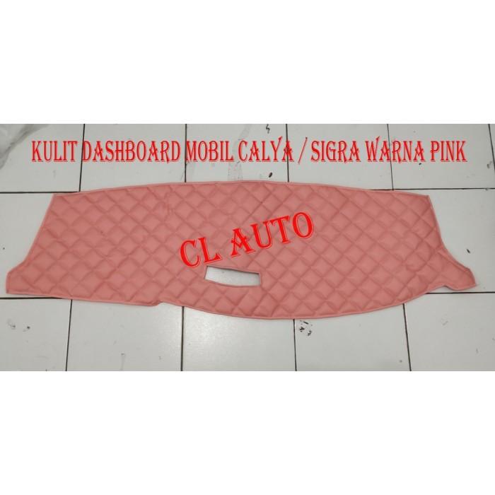 Penutup Dashboard Mobil Anti Slip Bahan Kulit Mobil CALYA SIGRA Warn
