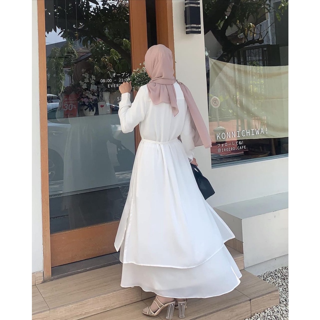 DRESS JUMBO WANITA KALILA ALL SIZE FIT TO XL-XXXXL LD 140 PB 138 MAT BALOTELLI HQ