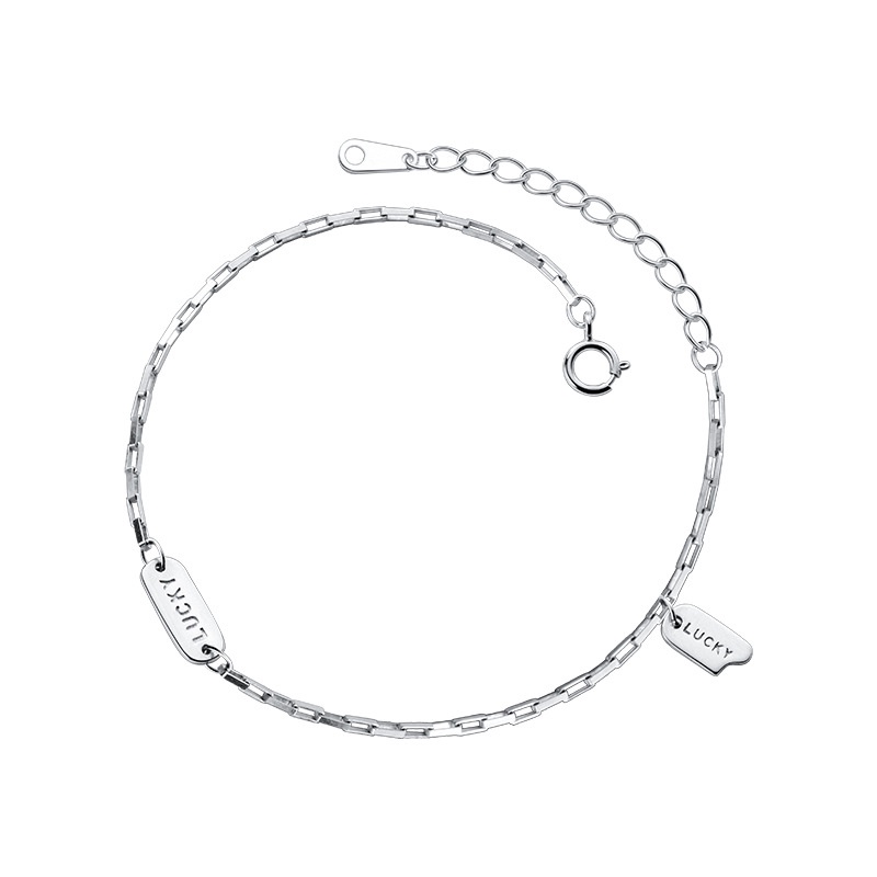 Perhiasan Gelang S925 Silver Gaya Korea Untuk Perempuan