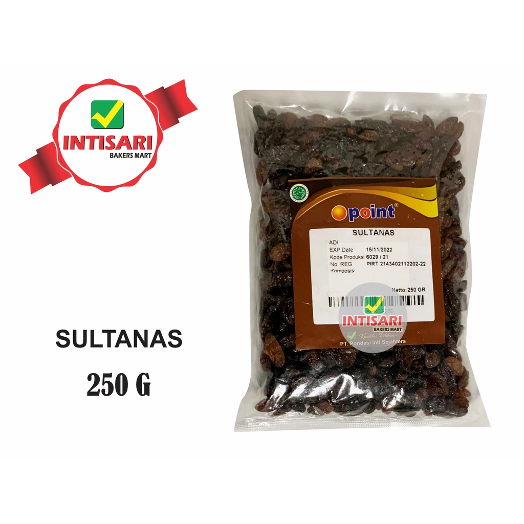 

SULTANAS 250 G