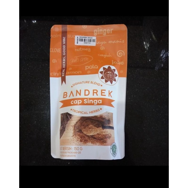

Bandrek Instant cap singa 150g minuman jahe